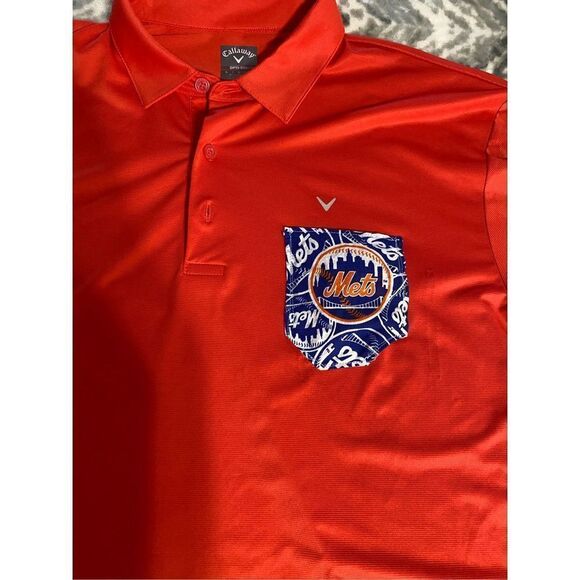Callaway Mets Polo Shirt - Picture 2 of 4